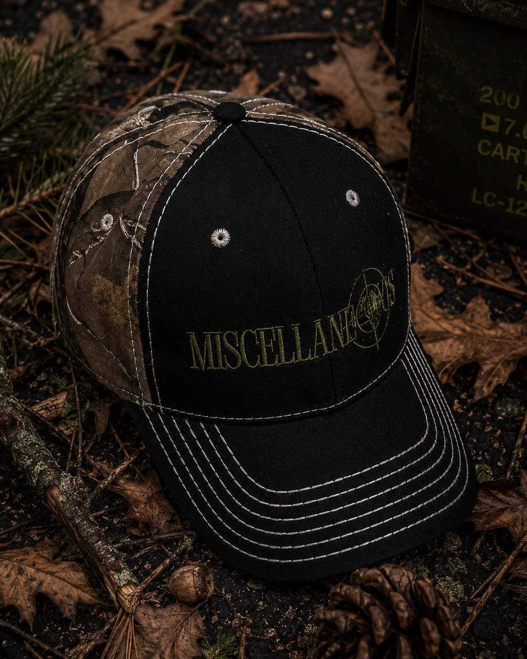 Military Green Camo Hat